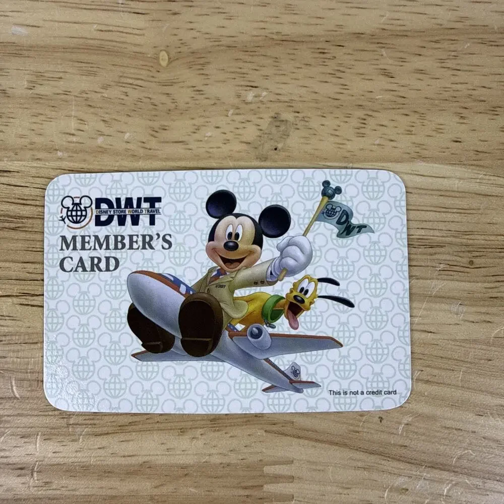 RARE Vintage Disney Store World Travel Passport Stationary Set Mickey Mouse